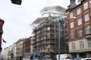 Renovering, hvor alle 4 faggrupper hos Lars Printz har en rolle